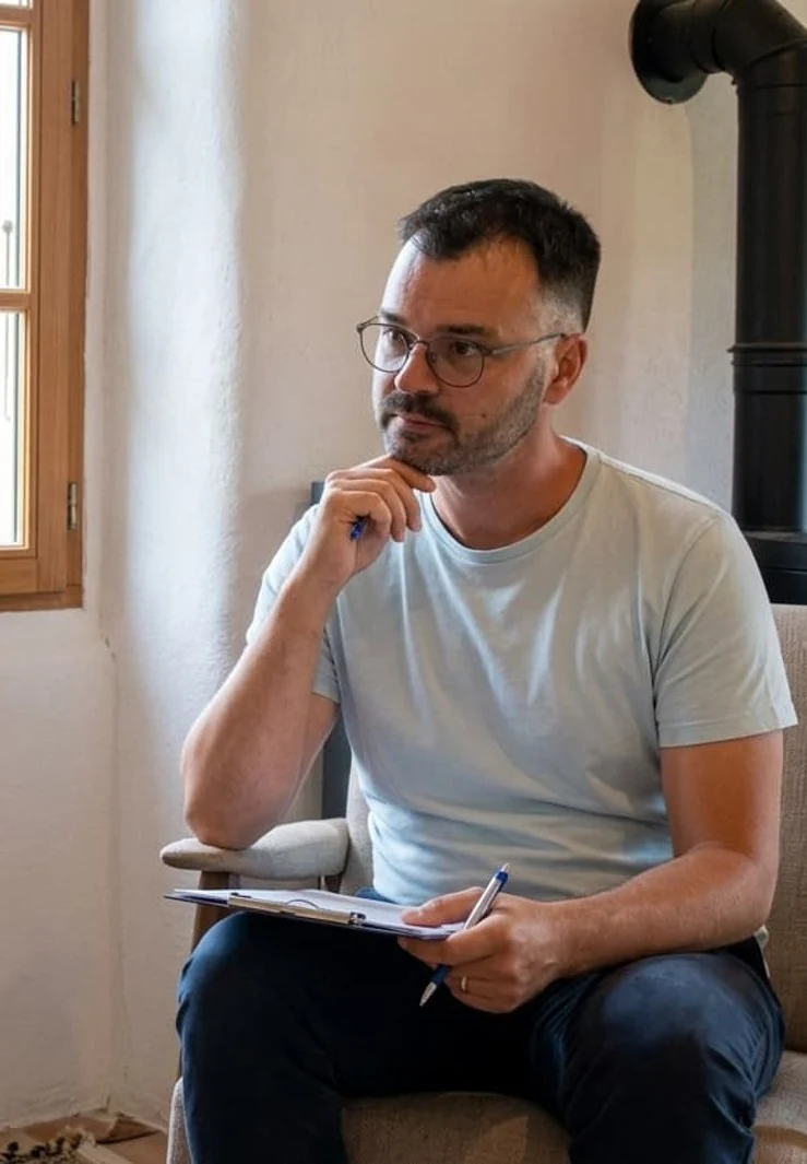 Portrait de Thibault Péclet.